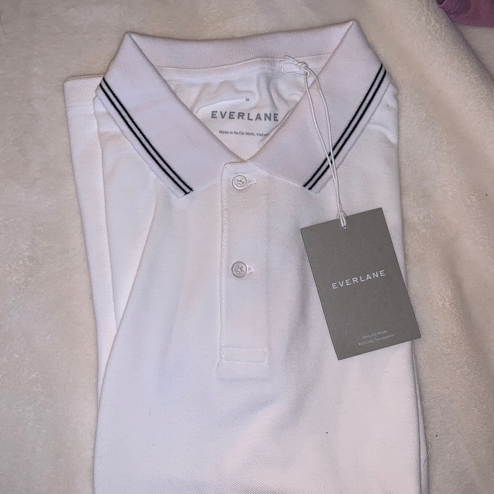 Brand new Everlane men’s medium polo shirt